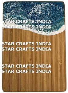 2024 vendeur chaud OEM & ODM planche à découper résine avec planche à fromage en bois ensemble bois d'acacia coupe fromage n'importe quoi conseil - Product Image 5