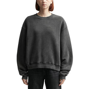 เสื้อกันหนาวมีฮู้ดสำหรับผู้หญิงเสื้อแบบสวมหัวแขนยาวลำลองมีหลายสี - Product Image 1