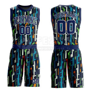 Uniforme de Baloncesto de Talla Grande al Mejor Precio, Marca Privada, 100% Poliéster, Transpirable, de Secado Rápido, Sin Mangas, Ropa Deportiva Cómoda - Product Image 1