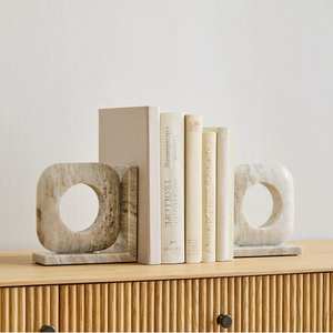 Meilleures ventes : Porte-livres en marbre pour l'étude, complémente les espaces académiques avec un support de livre élégant et fonctionnel - Product Image 1