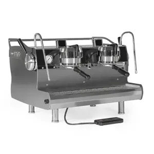 Machine à expresso électrique semi-automatique 2 groupes MVP 2 GR en acier inoxydable, optimisée pour la valeur, pour hôtels – Prise US/EU - Product Image 1