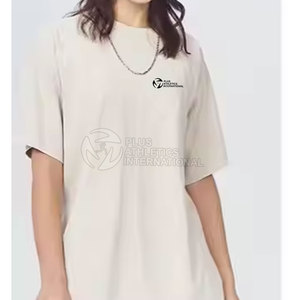 Flocon de neige lavé t-shirts nouvelle mode confortable et tendance coton flocon de neige lavé t-shirts - Product Image 3