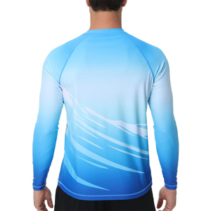 Fabricante OEM de Ropa Deportiva, Rashguard de MMA para Hombre, Impresión 3D por Sublimación, Compresión, Mangas Largas - Product Image 3