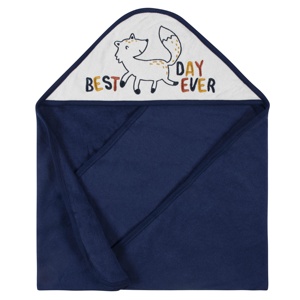 ผ้าขนหนูมีฮู้ด Gerber COZY Fox 2แพ็ค, เสื้อผ้าเด็กพรีเมี่ยมสำหรับทารกแรกเกิดและเด็กวัยหัดเดิน - Product Image 2
