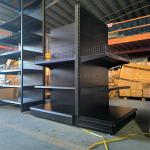 Supermarket Shelf Floor Display <strong>Metal</strong> <strong>Pegboard</strong> Coffee Grocery Shop Shelves - Product Image 4