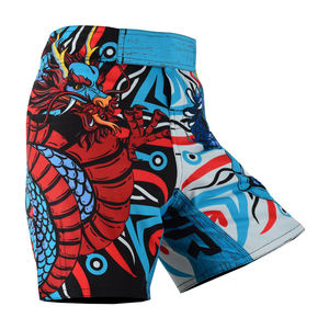 Pantalones cortos de lucha MMA de sublimación personalizada Pantalones cortos de lucha MMA de alta calidad pantalones cortos duraderos de artes marciales MMA - Product Image 2