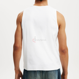 Camiseta sin mangas de fitness para hombre con logotipo personalizado, camiseta sin mangas para entrenamiento muscular, culturismo, chaleco deportivo para entrenamiento, ropa de gimnasio para correr - Product Image 3
