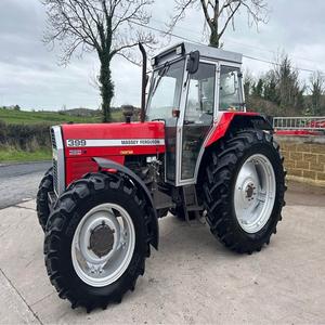 Proveedores mayoristas de equipos agrícolas usados en buen estado y de alta resistencia |   Tractor agrícola MF399 4WD listo para trabajar a bajo costo - Product Image 4
