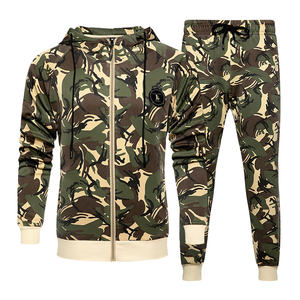 Chándal de camuflaje para hombre, chándal deportivo de manga larga para hombre - Product Image 1
