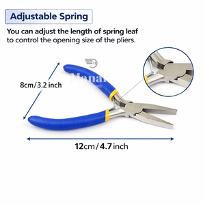 Premium Hair <b>Extension</b> Pliers Micro Nano Ring Tool Adjustable Spring Grip for Salon Hair Styling and <b>Bead</b> Work - Product Image 4