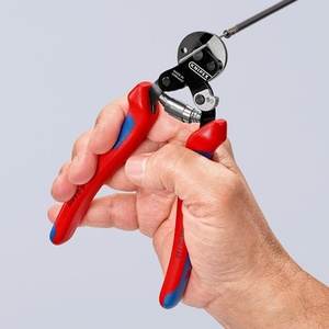 KNIPEX 160 mm Polished Wire <b>Rope</b> <b>Cutter</b> with Multi-Component Handles Knives & Tools - Product Image 5