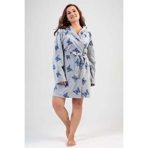 Bata corta de forro polar para mujer, talla XXL, con bolsillos, sudaderas con capucha y sudaderas - Product Image 5