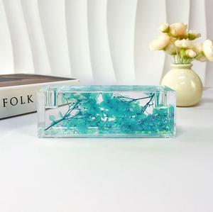 Creative Flowstone Rectangular <b>Nightlight</b> Drop-Oil Acrylic Craft ornaments for tabletop decoration - Product Image 6