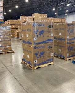 เครื่องปรับอากาศกรี แฟคทอรี่ อินเวอร์เตอร์ แบบแยกส่วน 9000-24000 บีทียู ใช้ไฟฟ้า พลังงานแสงอาทิตย์ แบตเตอรี่ ยูเอสบี แก๊ส สำหรับบ้าน โรงแรม ผลิตโดยกรี แฟคทอรี่ - Product Image 2