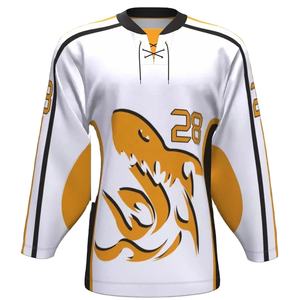 Nuevo Popular Plain Ice Hockey Jersey Mejor calidad Nuevo diseño Juventud Custom Made Hockey Jersey nueva llegada - Product Image 5