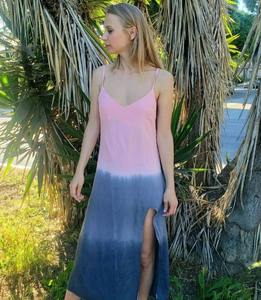 Nouvelle robe d'été traditionnelle en coton froissé pour femmes - Product Image 1