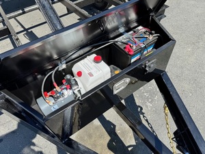 8 Ton Hydraulic Dump <b>Trailer</b> 4 Wheel Tipping <b>Farm</b> <b>Trailer</b> Enclosed Dump Body Construction Hauling - Product Image 6