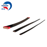 Fil de cuivre toronné plat TengDe, isolé et recouvert de papier, protection IP54, 24 AWG 0,5 mm, 750 V, 105 °C, pour bobinage de moteur