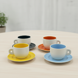 Tasse à cappuccino en porcelaine durable multi-usages de qualité supérieure 3460182-225 pour l'exportation - Product Image 6