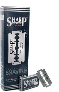 Cuchillas de Afeitar de Titanio Afiladas al por Mayor |   Cuchillas de Seguridad de Doble Filo de Acero Inoxidable |   Paquete a Granel de 100 Piezas para Barberos y Fabricantes de Equipos Originales - Product Image 5