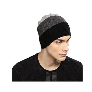 Calidad superior último diseño Beanie sombreros al por mayor 100% lana Jacquard personalizado Beanie sombreros - Product Image 4