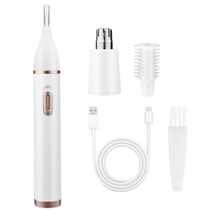 Tondeuse à sourcils et nez pour femmes, lame à double tranchant <span class=keywords><strong>2</strong></span> en 1, tondeuse à sourcils et nez indolore - Product Image 1