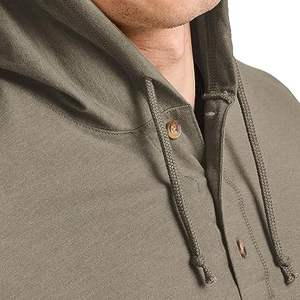 เสื้อฮู้ดกันลมมีฮู้ดของผู้ชายเสื้อสเวตเชิ้ตแขนยาวแบบสวมหัวมีฮู้ดสำหรับฤดูหนาวโลโก้ออกแบบได้ตามต้องการ - Product Image 5