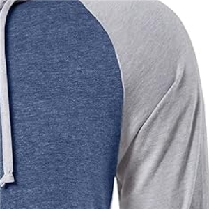 Nueva llegada Hombres Sudaderas con capucha Caída Hombro Peso ligero Grueso Algodón Fleece Sudaderas con capucha deportivas - Product Image 5