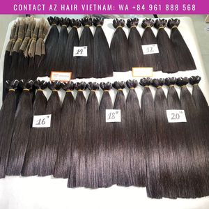 Extensiones de Cabello Humano Virgen Remy Vietnamita, Ondulado Profundo Suelto, Doble Trama, Mechones Dobles Cosidos a Máquina - Product Image 6