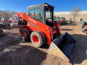 High Performance Mini Front Kubota Skid Steer <b>Loader</b> Engine 1 Ton Capacity 19KW Power 2 Year Warranty New For Sale - Product Image 4