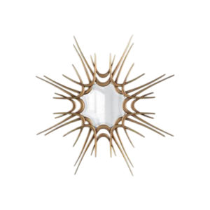 Style moderne Qualité supérieure Métal Fer Miroir mural rond Nouvelle maison attrayante Salle de bain Chambre Accessoires décoratifs - Product Image 1