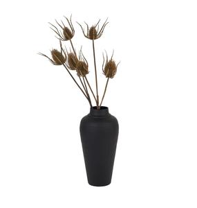 Vase en verre noir et blanc ombré avec des vases décoratifs modernes et une finition dégradée pour une décoration intérieure minimaliste élégante - Product Image 6