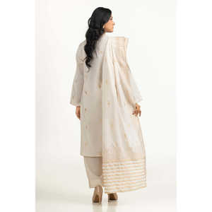 Conjunto de Traje Jacquard de 3 Piezas para Mujer IUSTKSD-1428 - Product Image 1