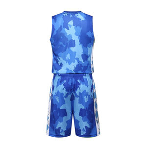Erwachsene Größe Sublimation Neues Design Basketball Jersey Uniform Sets Kunden spezifisches Logo Sport bekleidung Polyester Basketball Uniformen - Product Image 6