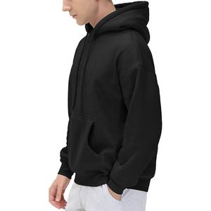 Sudadera con Capucha para Hombre, Estilo Europeo y Americano, Otoño e Invierno, Nueva, con Forro de Terciopelo, Talla Grande para Hombre y Mujer - Product Image 4