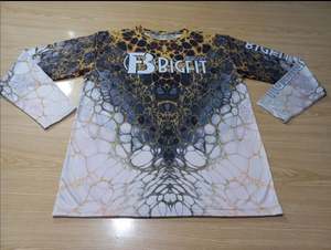 Vente en gros de séchage rapide Rashguard Surf chemises de natation courtes à manches longues Compression Fitness Gym Logo personnalisé vêtements de sport anti-UV - Product Image 5