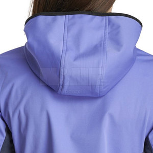 Chaqueta Softshell de color personalizado para mujer, ropa de moda, chaqueta Softshell cortavientos para mujer, chaqueta Softshell - Product Image 4