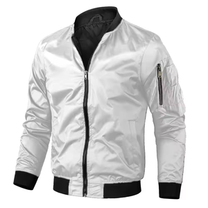 Chaquetas de Hombre de Alta Calidad Personalizadas para Otoño Invierno 2025, Chaqueta Cortavientos de Manga Larga Informal para Hombre, Tallas Grandes - Product Image 4