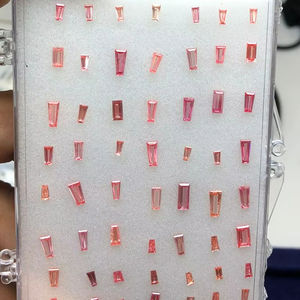 เพชรสังเคราะห์สีชมพูทรงบาแกตต์เรียวแหลม ผลิตด้วยวิธี CVD สำหรับใช้เป็นพลอยประดับด้านข้างเครื่องประดับ ขนาด 0.10 ถึง 0.50 กะรัต - Product Image 1