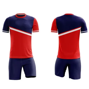 OEM High Quality Custom Sublimation Design Men's Soccer Uniform Sportswear Soccer Training Football Uniform BY SAPPARELS