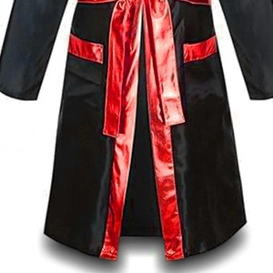 Bata de Boxeo de Satén de Excelente Calidad al por Mayor con Capucha Roja y Blanca en Estilo Único y la Mejor Calidad - Product Image 5