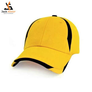 Casquette sportive unisexe à 5 panneaux en dobby pour le baseball et le cricket, dos réglable, design personnalisé pour le cricket - Product Image 1