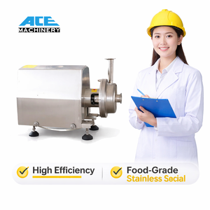 Bomba Centrífuga Sanitaria de Grado Alimenticio para Cerveza, Leche, Aceite, Jugos y Bebidas - Product Image 6