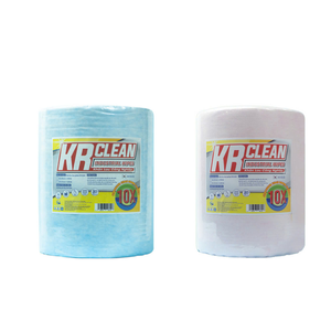 Toallitas industriales OEM y ODM de 30x30cm, toallitas blancas para sala limpia, rollo de 320 hojas, fábrica de toallitas para máquina en Vietnam - Product Image 6