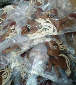 ของเล่นเคี้ยวหนังกลับม้าทำจากหนังนิ่มม้าม้าม้าของเล่นสำหรับกัดแทะม้าม้าทำจากวัสดุที่ใช้ใน40cms - Product Image 6