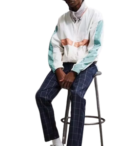 Veste coupe-vent en polyester 100% Sublimation Imprimée sur mesure Design personnalisé Tissu léger Haute qualité Veste Hip Hop - Product Image 3