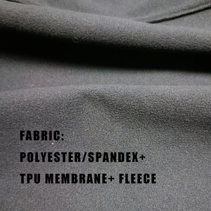 Vestes de travail softshell zippées personnalisées à la mode veste à capuche pour hommes en plein air noir - Product Image 6