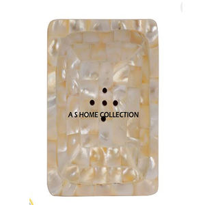 Venta caliente de lujo madre de perla accesorio de baño jabonera geométrica con múltiples funciones para la decoración de la habitación del hogar - Product Image 4