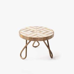 Base Redonda para Pastel de Madera y Metal de Alta Calidad, Soporte para Postres en Oferta para Bodas, Cumpleaños, Decoración de Cupcakes, Resina Moderna - Product Image 2