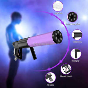 Pistola de CO2 LED Rgb profesional DJ Bar Party <span class=keywords><strong>Precio</strong></span> bajo Máquina de chorro de humo de mano Equipo de DJ - Product Image 1